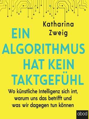cover image of Ein Algorithmus hat kein Taktgefühl